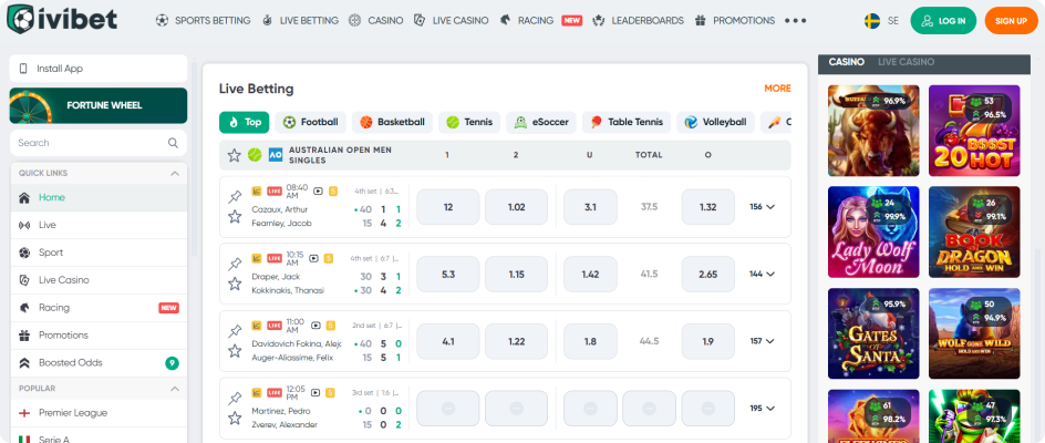 IviBet bookmaker